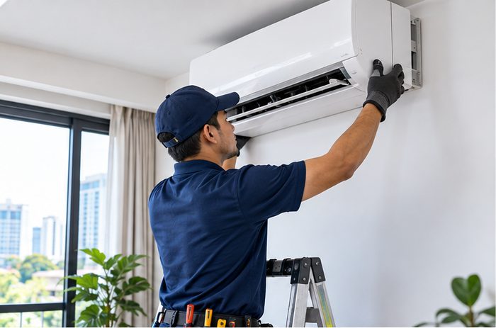 AC installation project