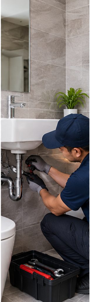 Plumbing repair project